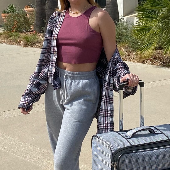 Free People High Neck Ribbed Racerback Crop - Picture 6 of 6